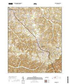 Greenbrier 2019 topographic map thumbnail