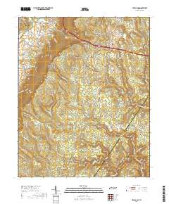 Henson Gap 2019 topographic map thumbnail