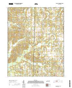 Hickory Valley 2019 topographic map thumbnail