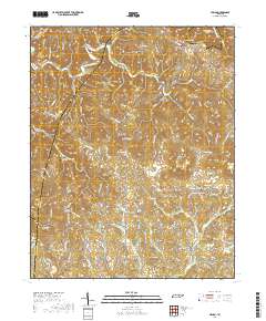 Hilham 2019 topographic map thumbnail