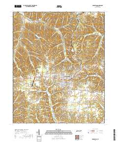 Hohenwald 2019 topographic map thumbnail