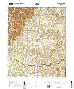 Hollow Springs 2019 topographic map thumbnail