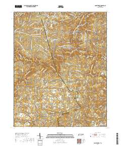 Honey Creek 2019 topographic map thumbnail