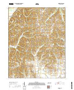 Hornbeak 2019 topographic map thumbnail