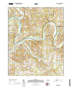 Hunters Point 2019 topographic map thumbnail