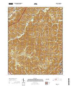 Ivydell 2019 topographic map thumbnail