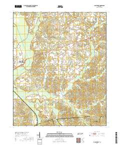 Jacks Creek 2019 topographic map thumbnail
