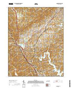 Jacksboro 2019 topographic map thumbnail