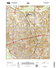Jackson North 2019 topographic map thumbnail