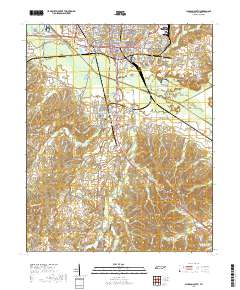 Jackson South 2019 topographic map thumbnail