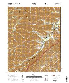 Jellico West 2019 topographic map thumbnail
