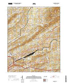 John Sevier 2019 topographic map thumbnail