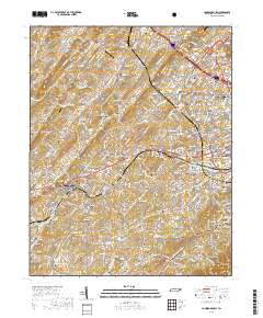 Jonesborough 2019 topographic map thumbnail