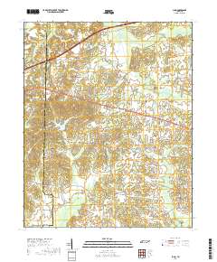 Juno 2019 topographic map thumbnail