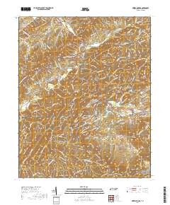 Kinzel Springs 2019 topographic map thumbnail