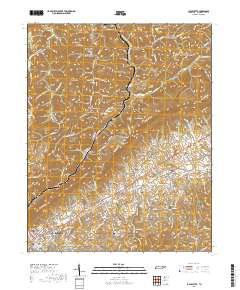 La Follette 2019 topographic map thumbnail