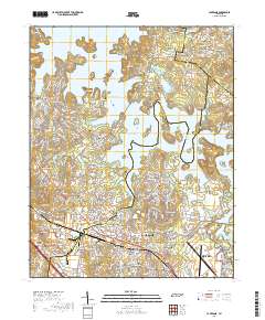 La Vergne 2019 topographic map thumbnail
