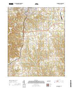 Lawrenceburg 2019 topographic map thumbnail