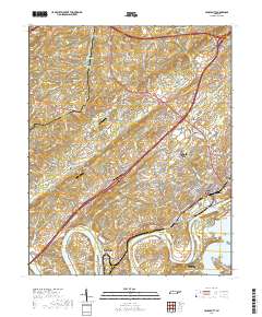 Lenoir City 2019 topographic map thumbnail