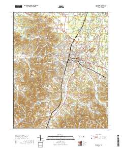 Lewisburg 2019 topographic map thumbnail
