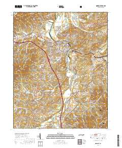 Newport 2019 topographic map thumbnail