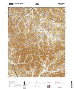 Nolensville 2019 topographic map thumbnail