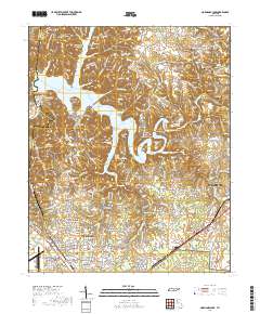 Normandy Lake 2019 topographic map thumbnail