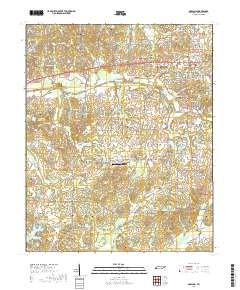 Oakland 2019 topographic map thumbnail