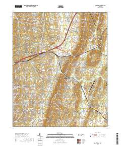 Ooltewah 2019 topographic map thumbnail