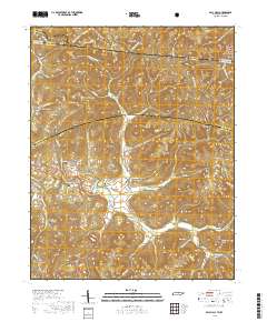 Pall Mall 2019 topographic map thumbnail