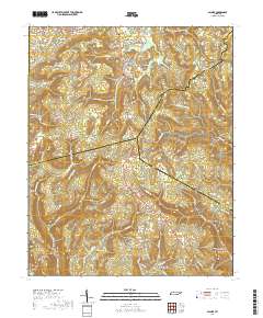 Palmer 2019 topographic map thumbnail