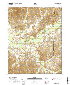 Palmersville 2019 topographic map thumbnail