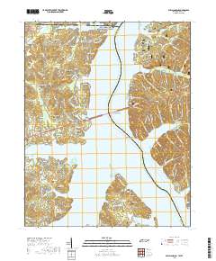 Paris Landing 2019 topographic map thumbnail