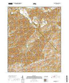 Parrottsville 2019 topographic map thumbnail