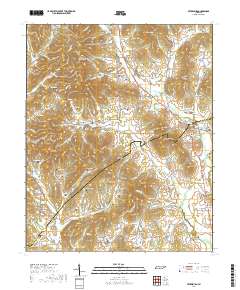 Petersburg 2019 topographic map thumbnail