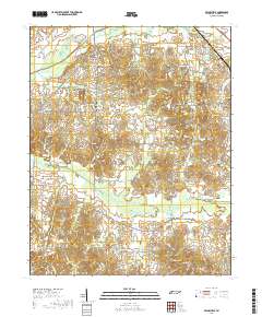 Pillowville 2019 topographic map thumbnail