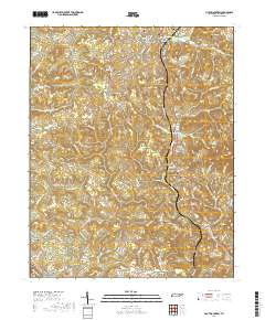 Pilot Mountain 2019 topographic map thumbnail