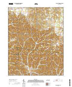 Pleasant Shade 2019 topographic map thumbnail