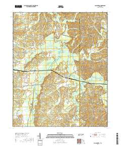 Pocahontas 2019 topographic map thumbnail