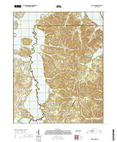 Poplar Creek 2019 topographic map thumbnail