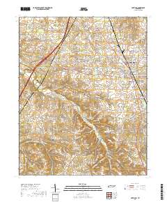 Portland 2019 topographic map thumbnail