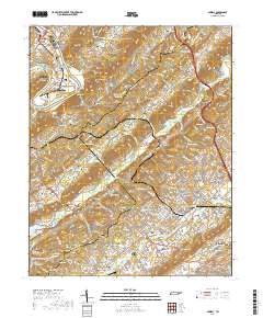 Powell 2019 topographic map thumbnail