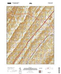 Riceville 2019 topographic map thumbnail