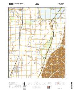 Ridgely 2019 topographic map thumbnail