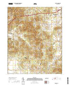 Rockvale 2019 topographic map thumbnail