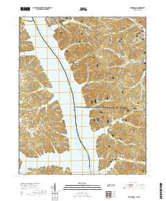 Rushing Bay 2019 topographic map thumbnail