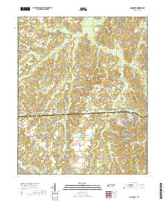 Saulsbury 2019 topographic map thumbnail