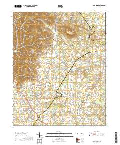 Short Mountain 2019 topographic map thumbnail