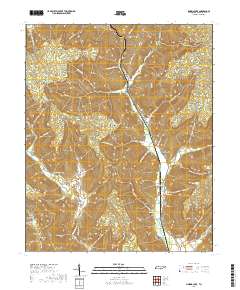 Sinking Cove 2019 topographic map thumbnail