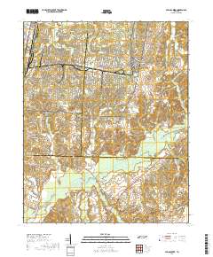 Spring Creek 2019 topographic map thumbnail